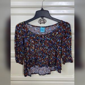 Cropped High-Low top